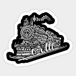 Music Train Sticker